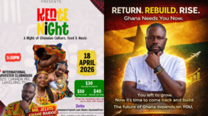 Jelvis Kwame Baidoo to Launch TripleR Campaign at Kente Night 2026 in Memphis